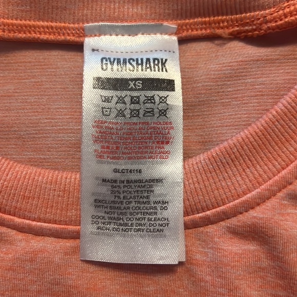 Gymshark Vital Seamless 2.0 Long Sleeve Crop Too - Picture 3 of 3